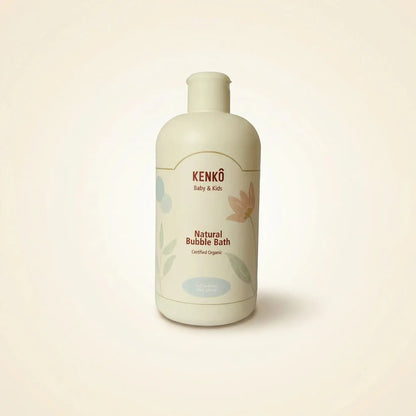 Natural Bubble Bath - Baby & Kids - Bubble Bath with Aloe Vera - Organic - Kenkô
