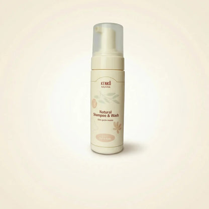 Natural Shampoo & Wash Mousse - Baby & Kids - Natural shampoo - Kenkô