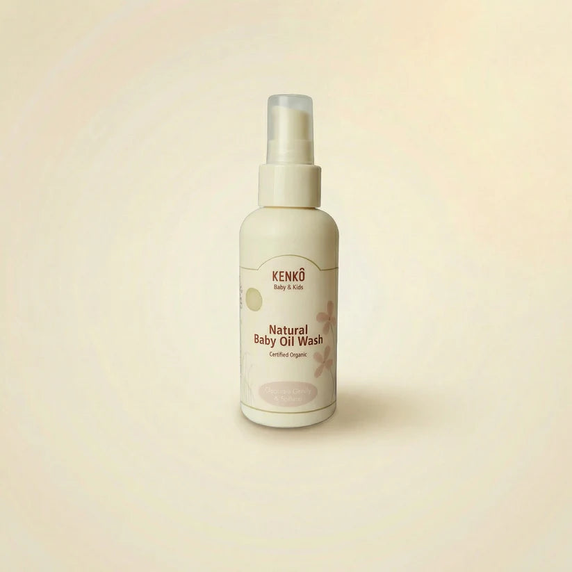 Natural Baby Oil Wash - Baby wasolie - Organic - Kenkô - productfoto