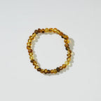 Green Amber Bracelet – Bracelet femme – Ambre vert de la Baltique – Nirrimis