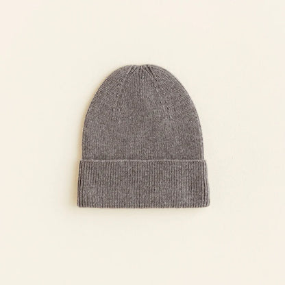 Knitted beanie - Fonzie newborn - Merino wool - HVID