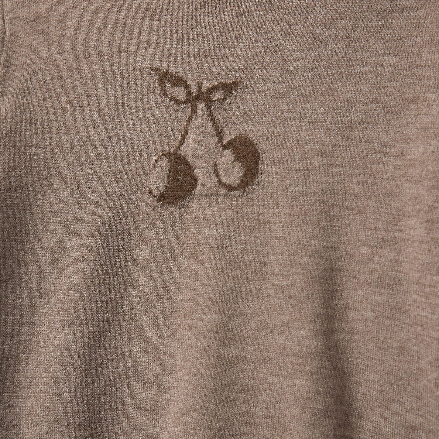 Fine knit sweater Ursa - Brown melange - Sofie Schnoor