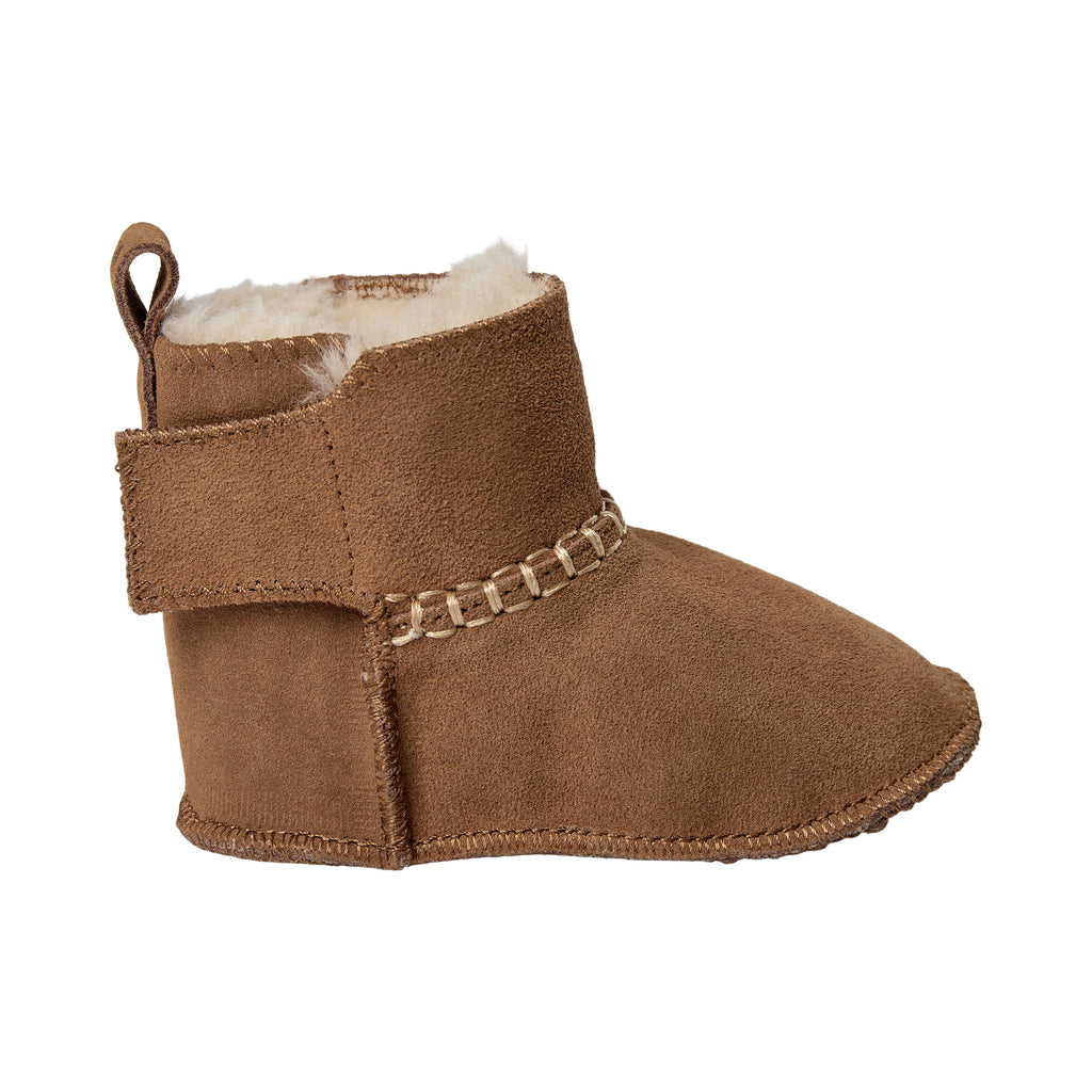 Babyfäustlinge ReneeKB - Wildleder & Wolle gefüttert - Tan & Dark Brown - Sofie Schnoor