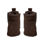 Babyfäustlinge ReneeKB - Wildleder & Wolle gefüttert - Tan & Dark Brown - Sofie Schnoor