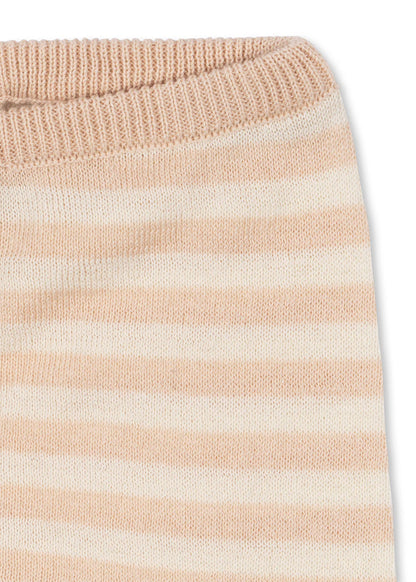 Fine-knit leggings - Venti Knit Leggings - Cameo Rose/Pink - Organic Cotton - GOTS - Konges Sløjd