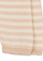 Dungebreid broekje - Venti Knit Leggings - Cameo Rose/Roze - Biologisch Katoen - GOTS - Konges Sløjd - close up