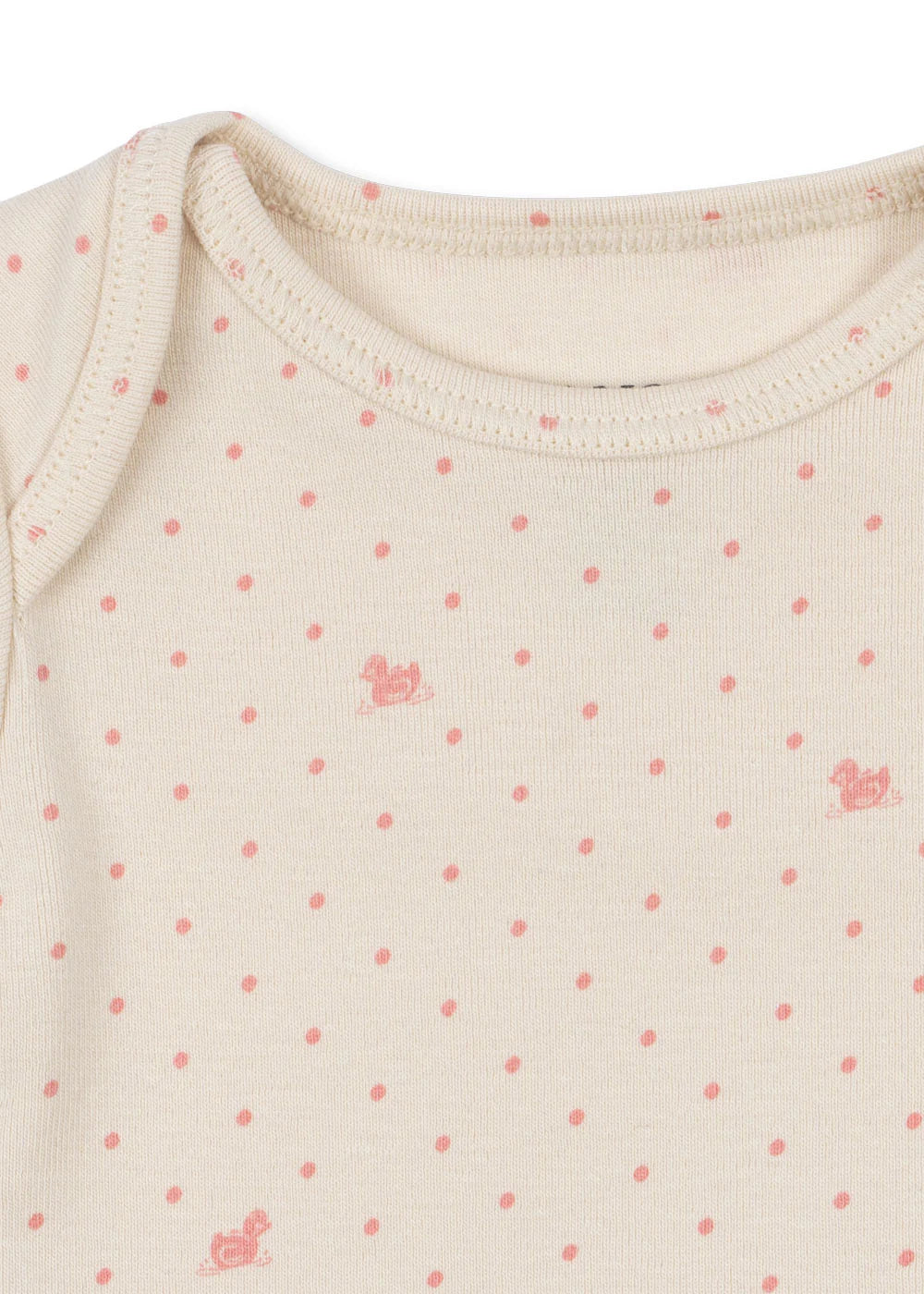 Bello Due LS Body - Lago Rosa - Long Sleeved Bodysuit - Organic Cotton & Modal - Konges Sløjd