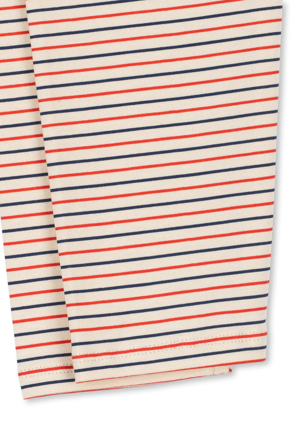 Baby legging - Stripe Tricolore - Biologisch Katoen - GOTS - Konges Sløjd - close up