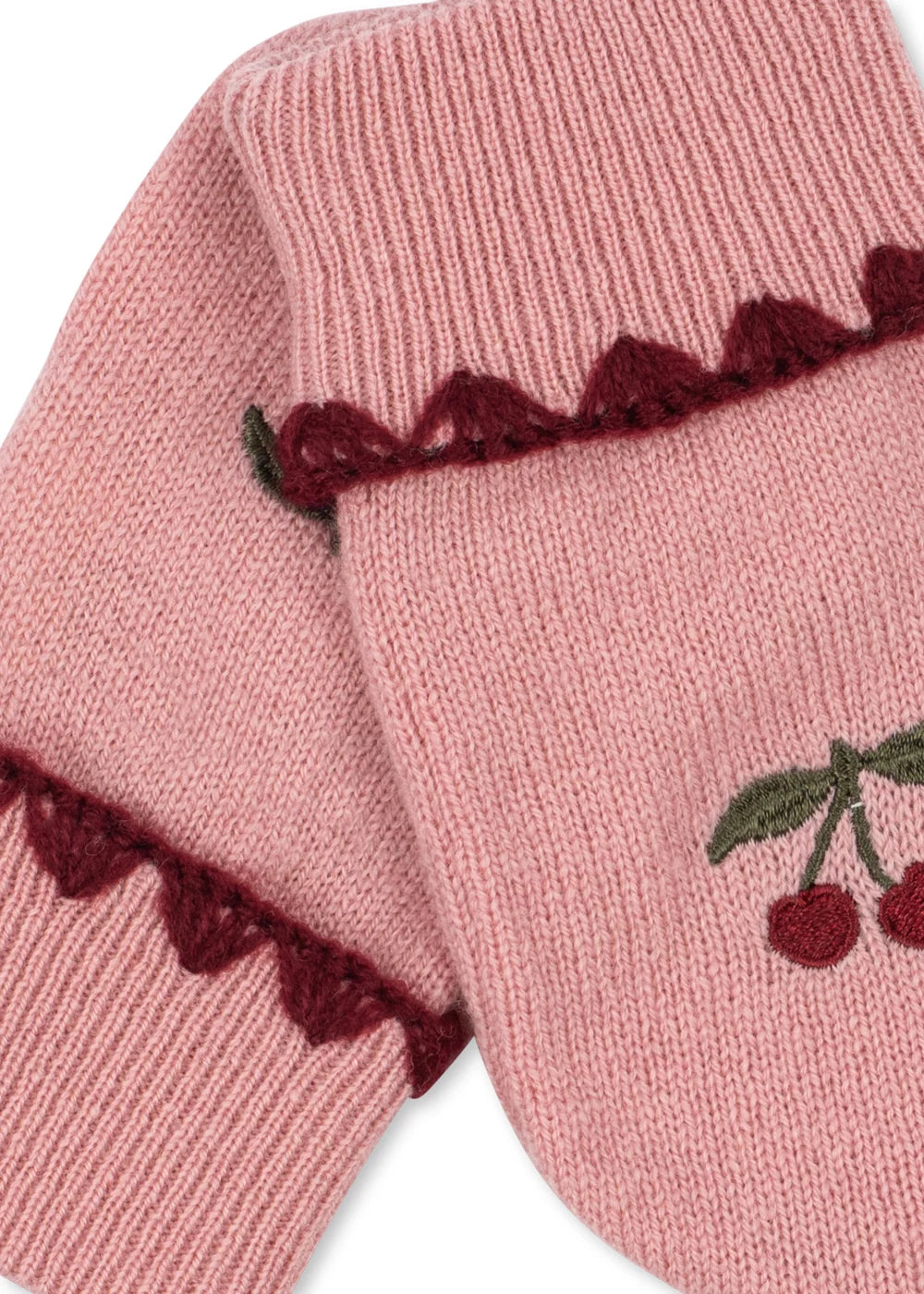 Collette Mittens – Pale Blush – Wollen kinderwanten – 100% wol – Konges Sløjd