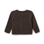 Wollen vest CisseSB - 100% wol - Beige & Bruin - Sofie Schnoor