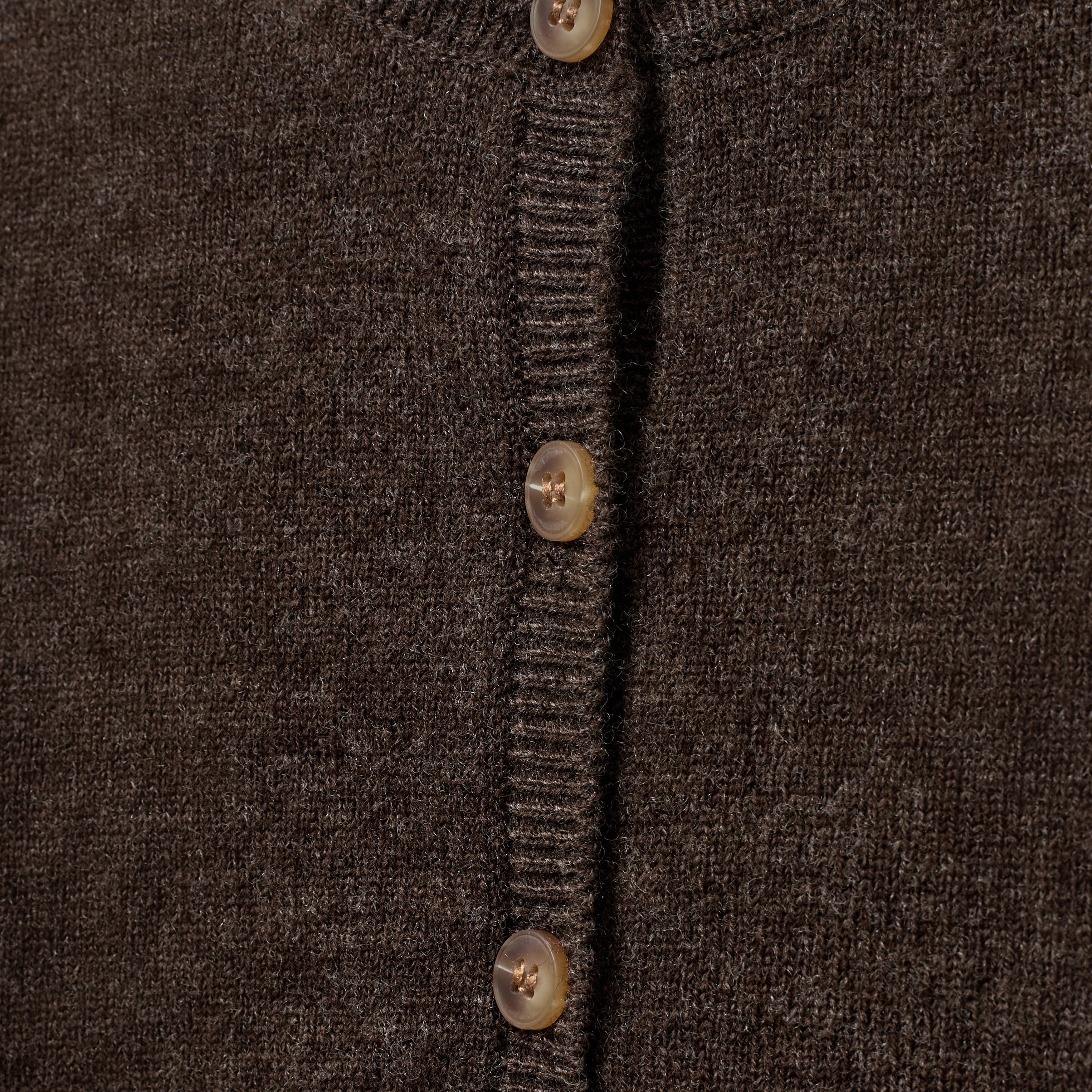 Wollen vest CisseSB - 100% wol - Beige & Bruin - Sofie Schnoor