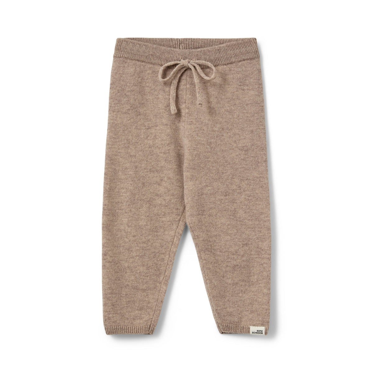 Wool baby trousers LuluSB - 100% wool - Beige & Brown - Sofie Schnoor
