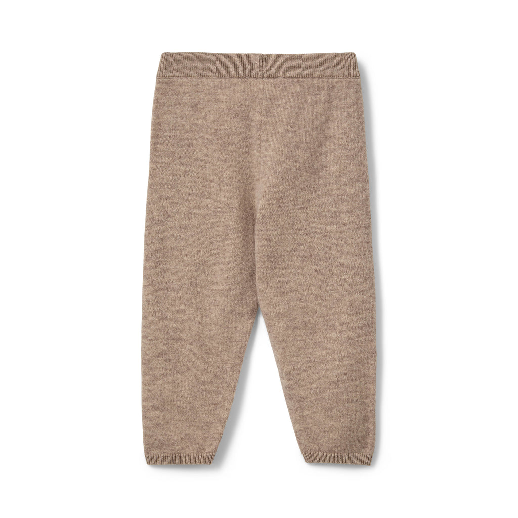 Wool baby trousers LuluSB - 100% wool - Beige & Brown - Sofie Schnoor