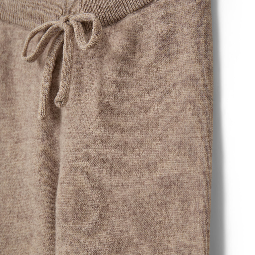 Wool baby trousers LuluSB - 100% wool - Beige & Brown - Sofie Schnoor