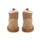 Wolgevoerde kinderschoenen ValeKB - Suède - Tan & Dark Brown - Sofie Schnoor