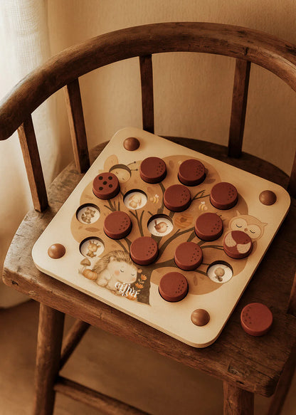 Pop & Peek - Memory-Spiel - Holzspielzeug - Mrs Ertha