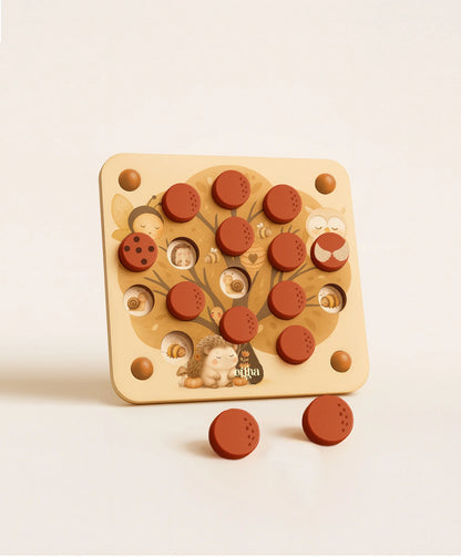 Pop & Peek - Memory-Spiel - Holzspielzeug - Mrs Ertha