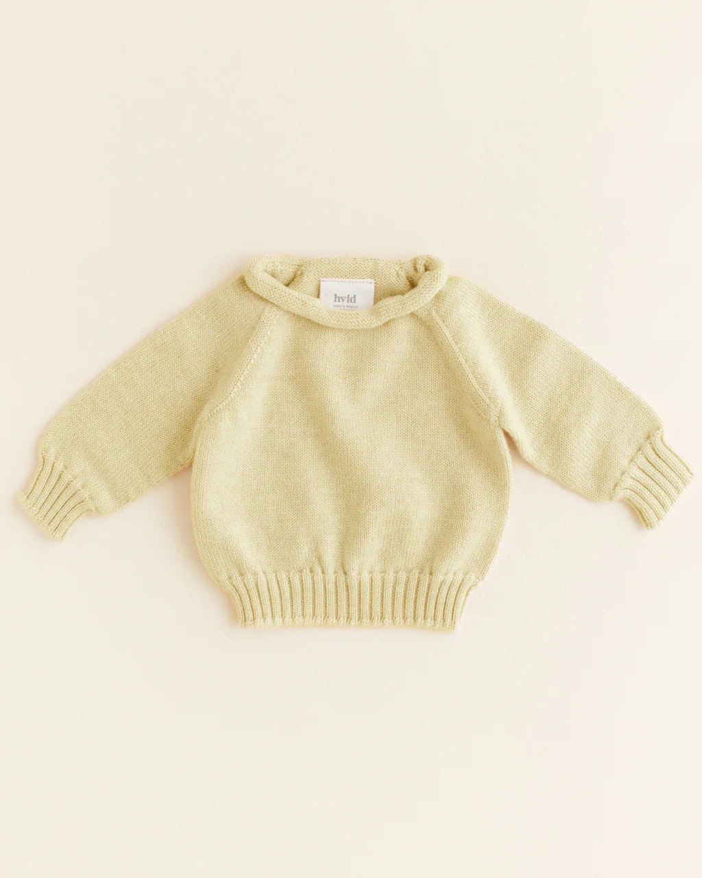 Sweater Georgette - Babytruitje - Merinowol - HVID - productfoto - afbeelding 2
