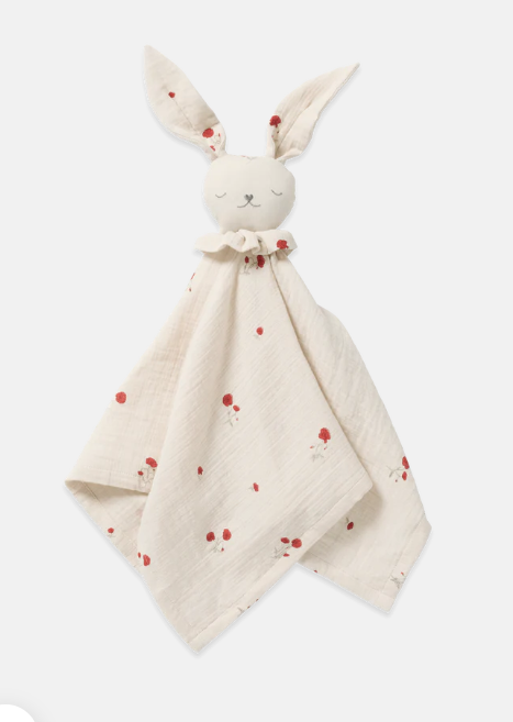 Knuffeldoekje Konijn - Muslin Bunny Cuddle cloth - Biologisch katoen - Poppy - Garbo&Friends - productfoto