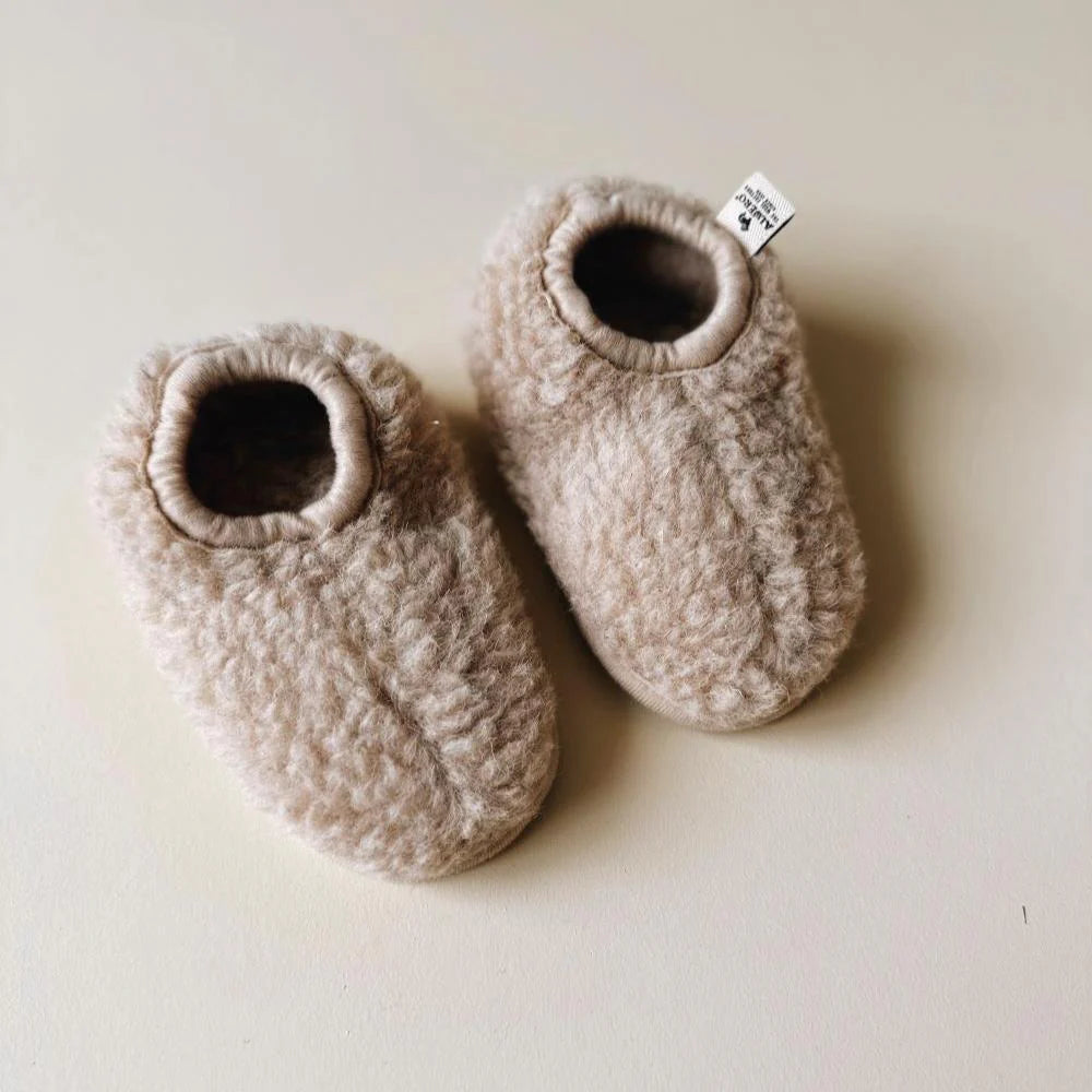 Wollhausschuhe Junior - 100% reine Wolle - Cloudet - Alwero