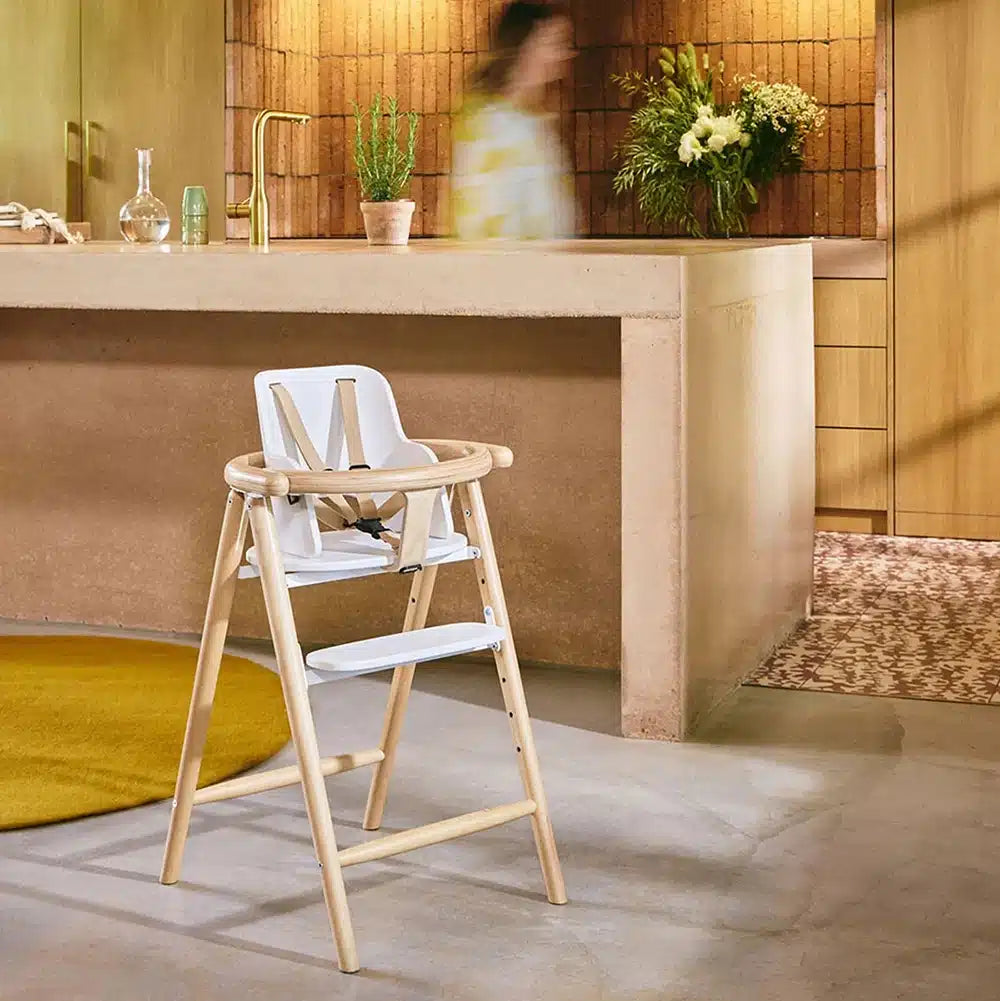 TOBO Evolving High Chair - Houten Meegroei Stoel - Kinderstoel - Charlie Crane