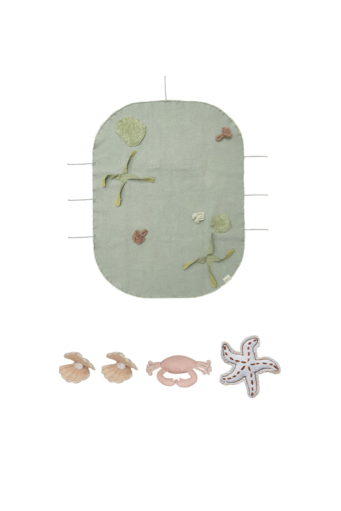 Small World Green Toy Under the Sea – Textiele speelset – 50 × 65 cm – Lorena Canals