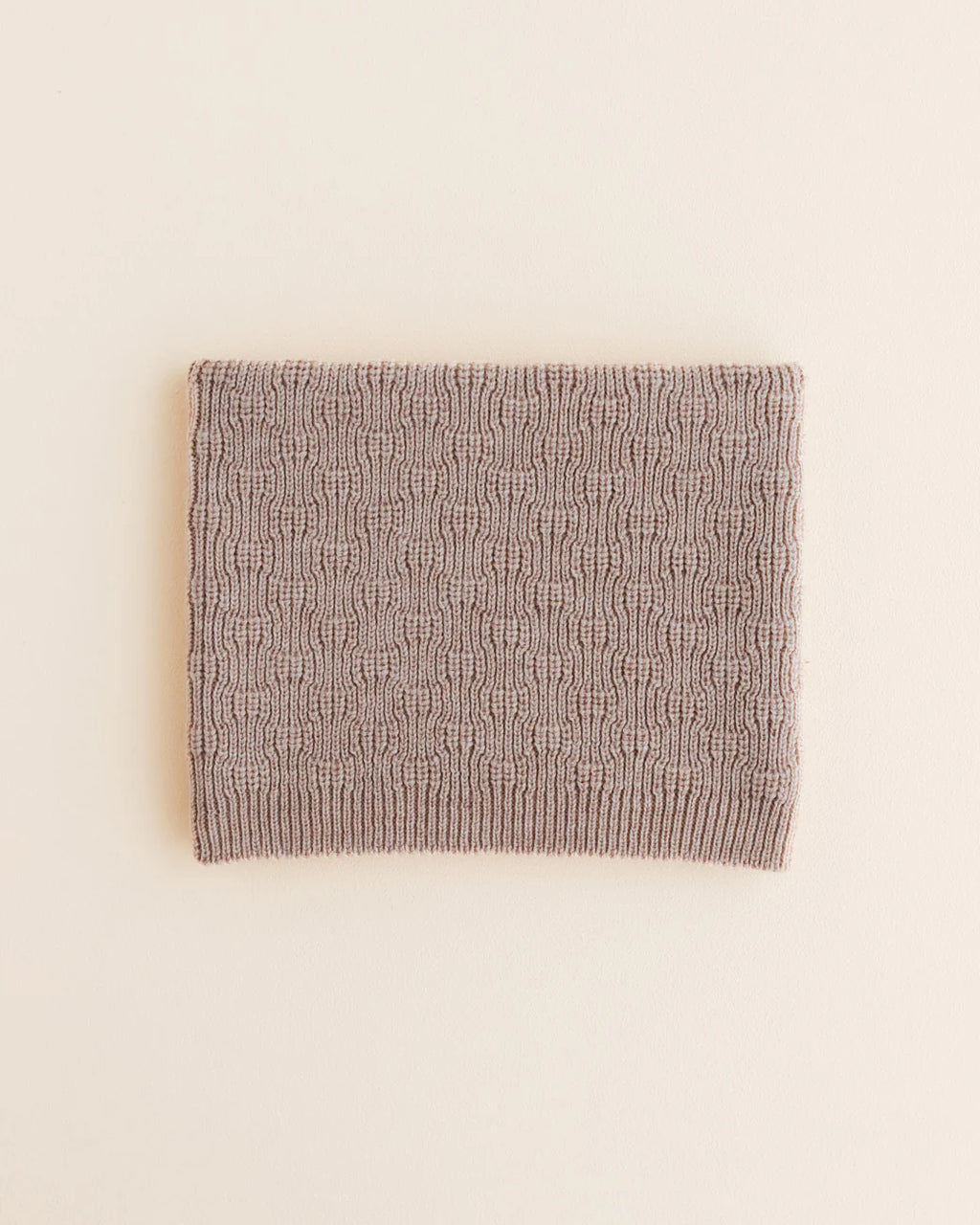 Tube scarf Gigi - 100% extra fine Italiaanse merino wol - Hvid - sand