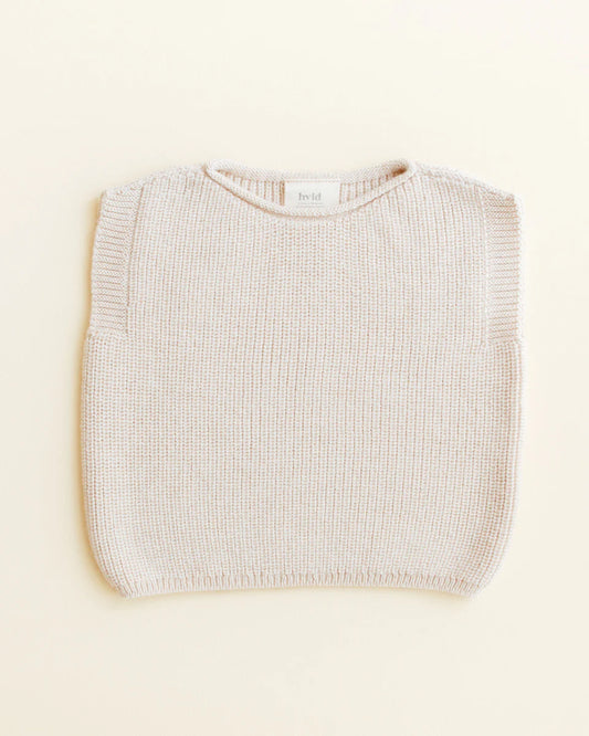 Vest Harvey - Spencer/Sleeveless top - Merino wool - HVID