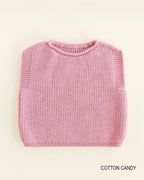 Weste Harvey - Spencer/ärmelloser Pullover - Merinowolle - HVID