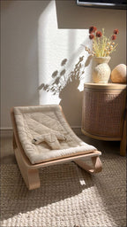 LEVO Baby Rocker - Baby schommelstoeltje - 0-5 jaar - Charlie Crane - productfoto