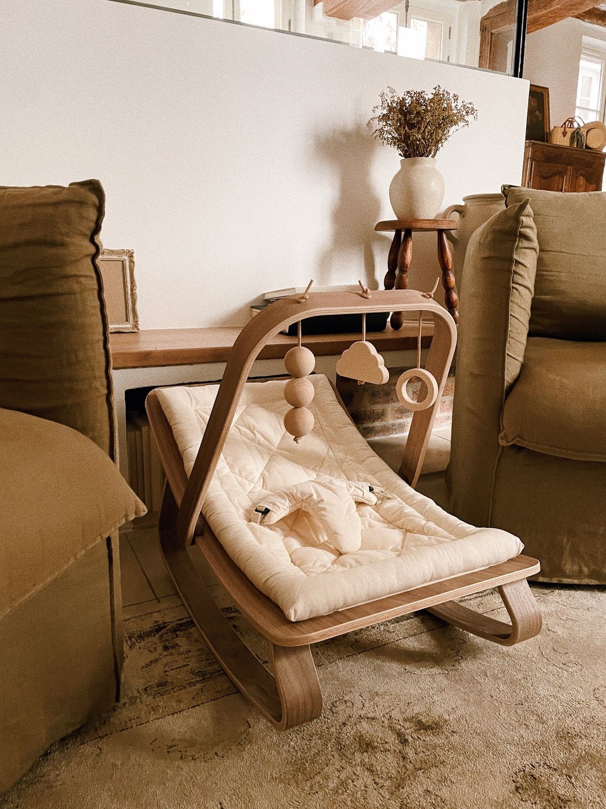 LEVO Baby Rocker - Baby schommelstoeltje - 0-5 jaar - Charlie Crane - productfoto - afbeelding 20