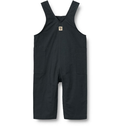 Wheat - Overall Ivan - Tuinbroekje - 100% biologisch katoen - achterkant navy