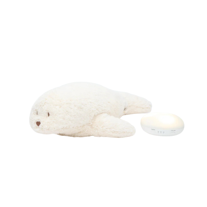 Kuscheltier mit Herzschlag & White Noise - The Humming Bunny 2.0 - Bio GOTS Baumwolle - Moonie