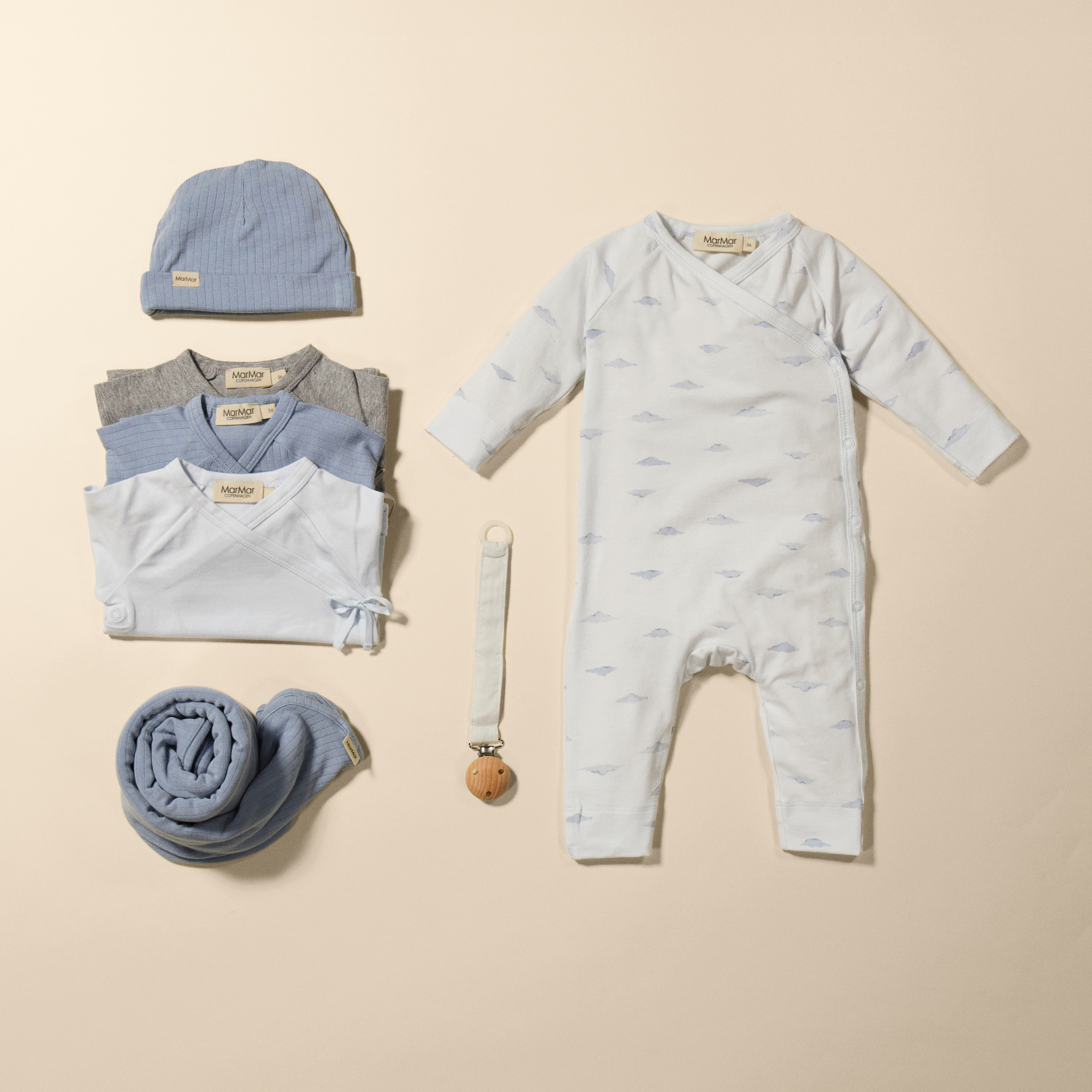 Boxpakje Rulo met voetjes - Biologisch katoen & TENCEL™ Modal - New Born Cumu Print - MarMar Copenhagen - productfoto - afbeelding 7