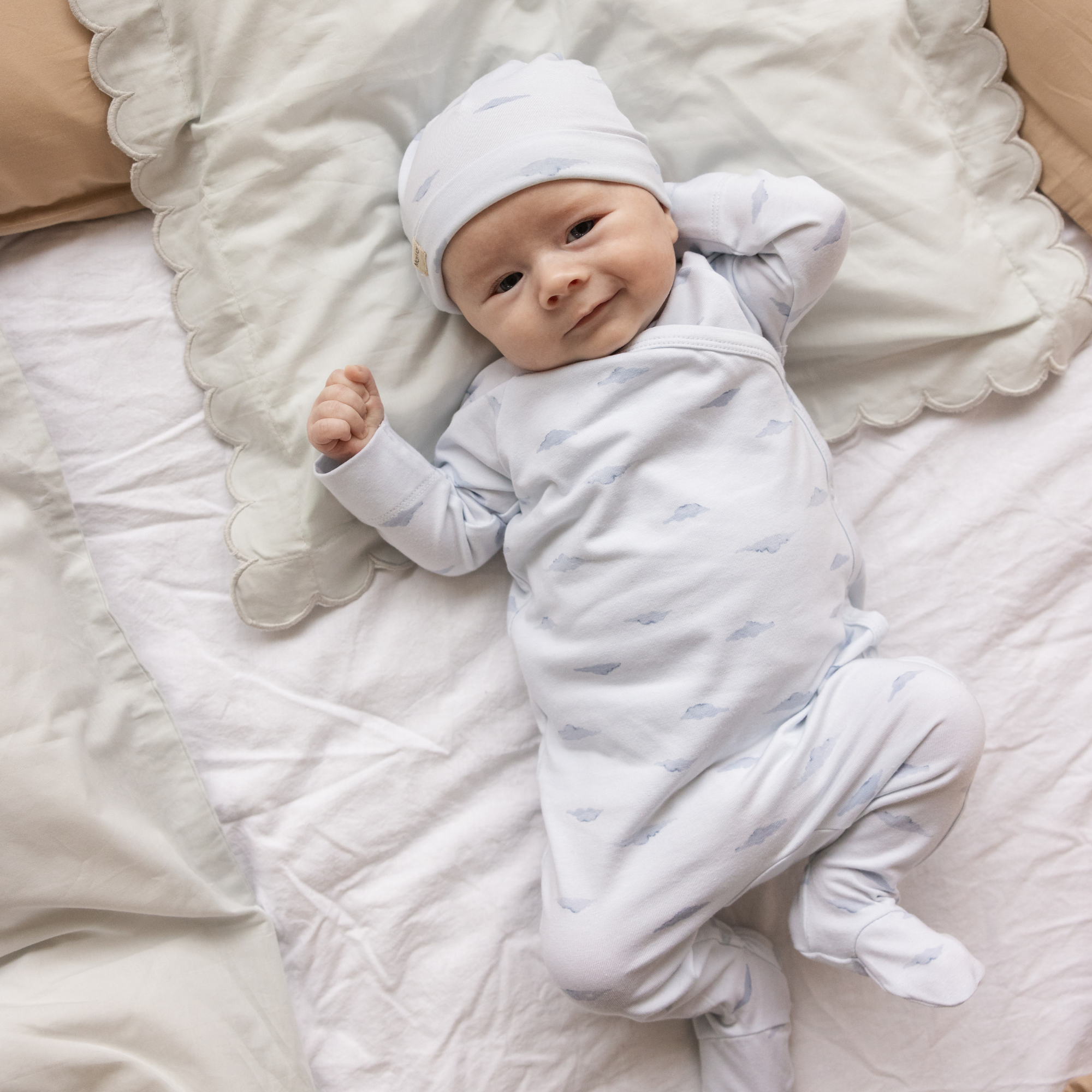 Boxpakje Rulo met voetjes - Biologisch katoen & TENCEL™ Modal - New Born Cumu Print - MarMar Copenhagen - productfoto - afbeelding 4