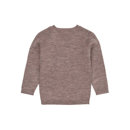 Gebreide trui - Merino Classic Rib Knit - Merinowol - Naturel Melange - Copenhagen Colors