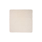Quilted Blanket – 100% organic cotton – 120x120 cm - Alida - Grey Sand - MarMar Copenhagen