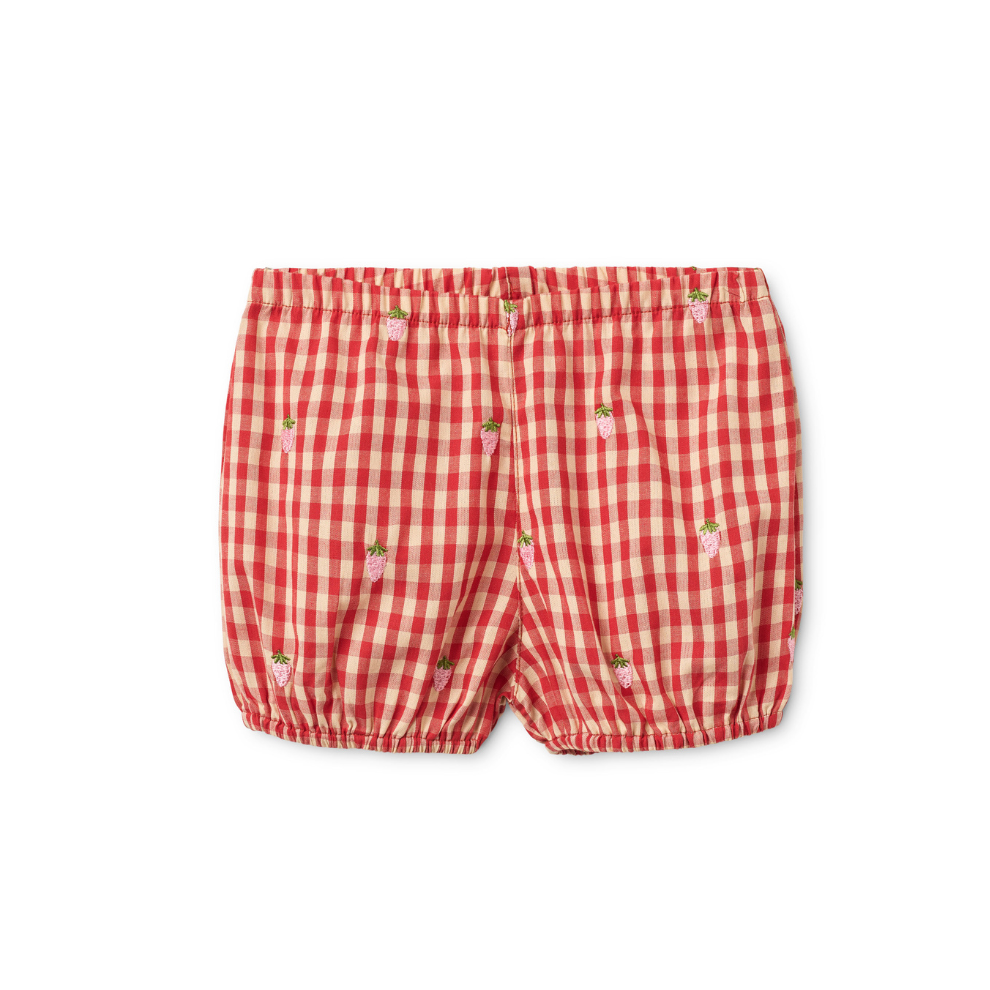 Baby set Molly - Cotton - Red/pink - Strawberries - Flöss