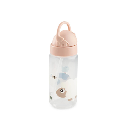 Straw bottle - Tiny farm - Powder - 350 ml - Done by Deer