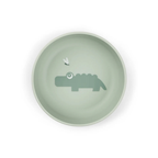Anti slip kommetje - Foodie bowl - Croco - Green - Done by Deer - productfoto - afbeelding 3
