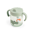 Oefen beker - Learning spout cup 2-handle - Playground - Green - Done by Deer - productfoto