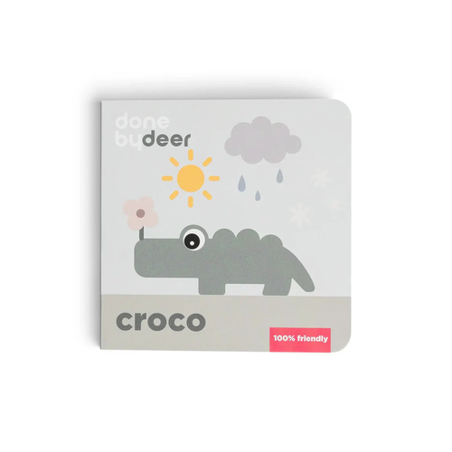 Boekje 'Seizoenen' - Board book Seasons - Croco Colour mix - Done by Deer - productfoto