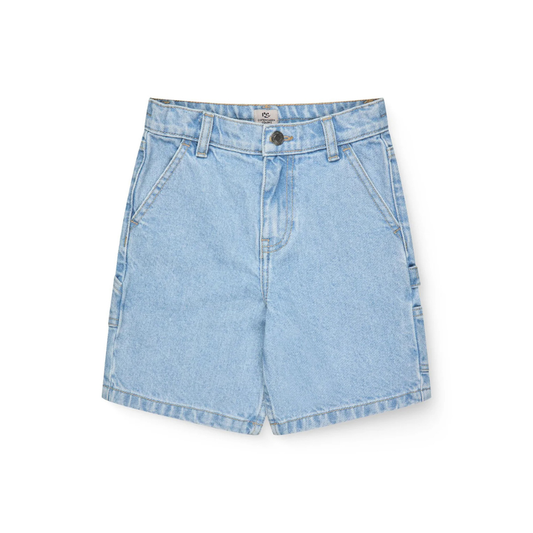 Korte spijkerbroek - Denim cargo shorts - Lichtblauw - Copenhagen Colors