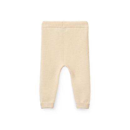 Gebreid broekje - Cotton Baby Leggings - Biologisch katoen - Ecru/Cream - Copenhagen Colors