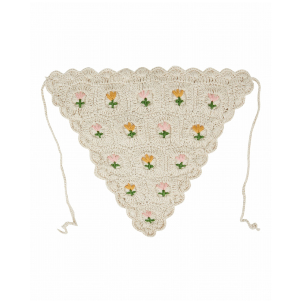 Haar bandana tulpen - Fichu Crochet - Katoen - Emile et Ida