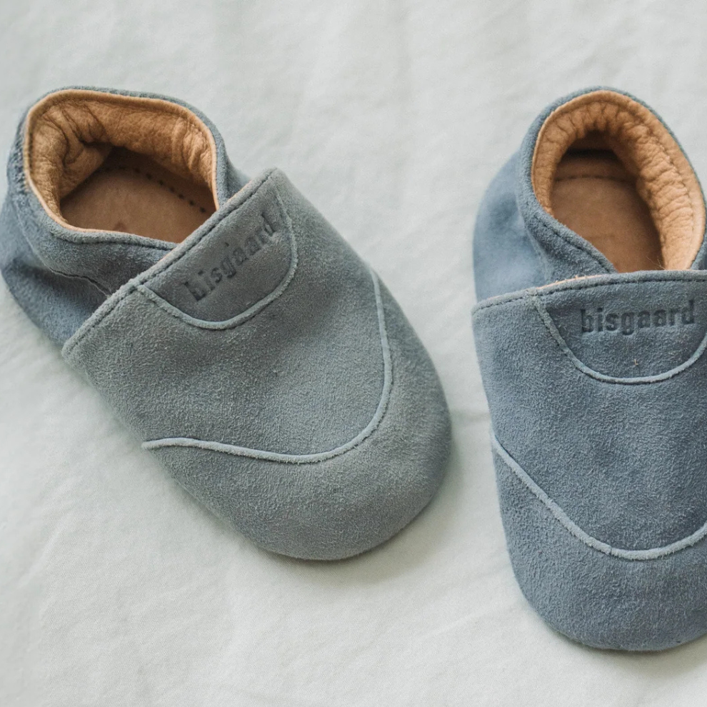 Newborn slofjes - Kruipschoentjes - Suede - Bisgaard