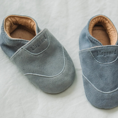Newborn slofjes - Kruipschoentjes - Suede - Bisgaard