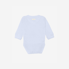 Overslagromper - Biologisch katoen - Wrap Body Long Sleeve - Arctic Ice - GOTS - Fixoni - voorkant