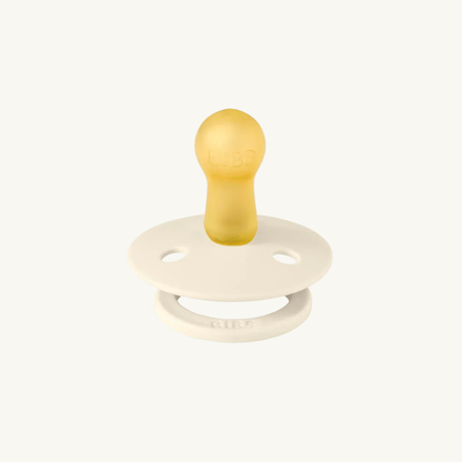 Fopspeen 2-pack - Ivory/Sage - Rond - Natuurlijk rubberlatex - BIBS