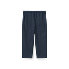 Twill broek met verstelbare taille - Navy - 100% biologsch katoen - Copenhagen Colors - achterkant